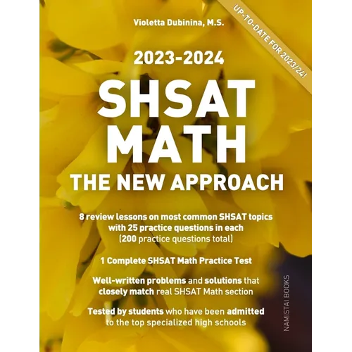 SHSAT Math: The New Approach