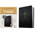 Biblia de Margen Amplio Ntv Con Filament (Tapa Dura de Sentipiel, Cruz, Índice, Letra Roja)
