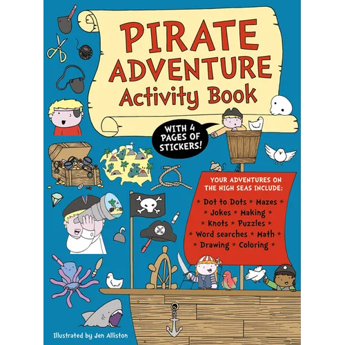 Pirate Adventure Activity Book