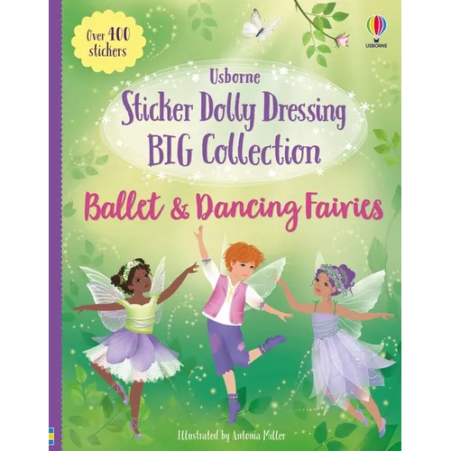 Sticker Dolly Dressing Big Collection Ballet and Dancing Fairies