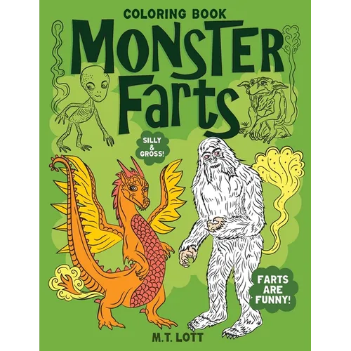 Monster Farts Coloring Book