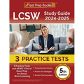 LCSW Study Guide 2025-2026: 3 Practice Tests and ASWB Clinical Exam Prep for Social Work Licensing [5th Edition]
