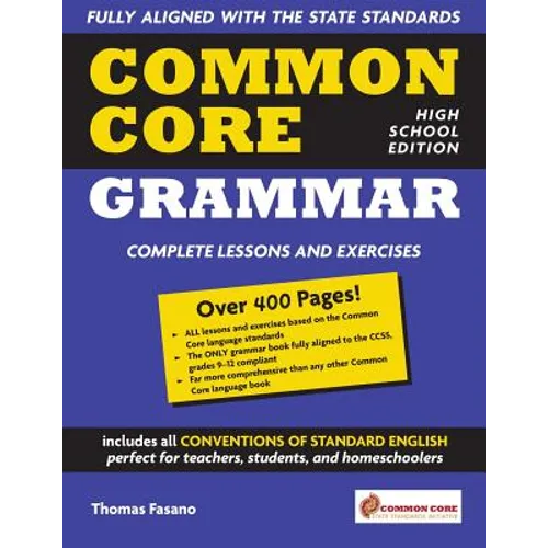 Common Core Grammar: High School Edition