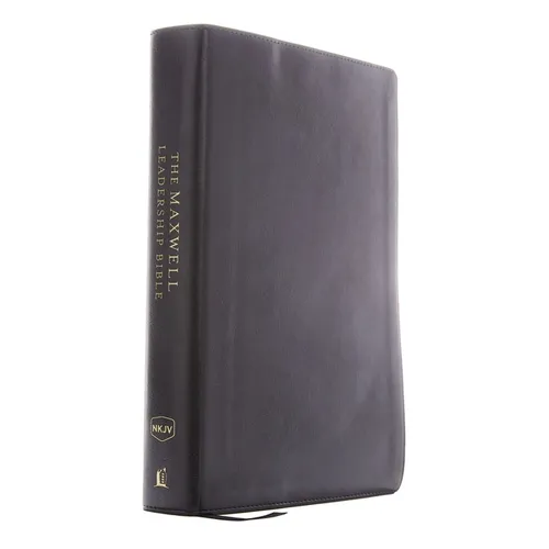 NKJV, Maxwell Leadership Bible, Third Edition, Imitation Leather, Black, Comfort Print