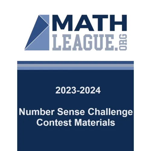 2023-2024 Number Sense Challenge Contest Materials