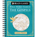 Brain Games - Bible Word Search: The Gospels - Large Print