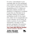Your Hate Mail Will Be Graded