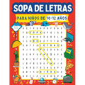 SOPA DE LETRAS para niños de 10-12 años: Pasatiempos divertidos y educativos