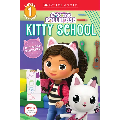 Kitty School (Gabby's Dollhouse: Scholastic Reader, Level 1)