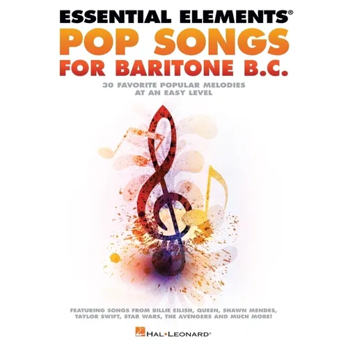 Essential Elements Pop Songs for Baritone B.C.