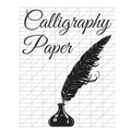 Calligraphy Paper: 150 large sheet pad, perfect calligraphy practice paper and workbook for lettering artist and lettering for beginners