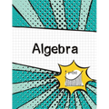 Algebra Graph Paper Notebook: (Large, 8.5"x11") 100 Pages, 4 Squares per Inch, Math Graph Paper Composition Notebook for Students