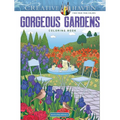 Creative Haven Gorgeous Gardens Coloring Book