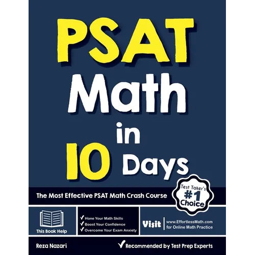 PSAT Math in 10 Days: The Most Effective PSAT Math Crash Course