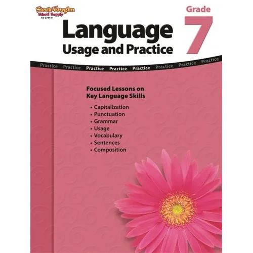 Language: Usage and Practice Reproducible Grade 7