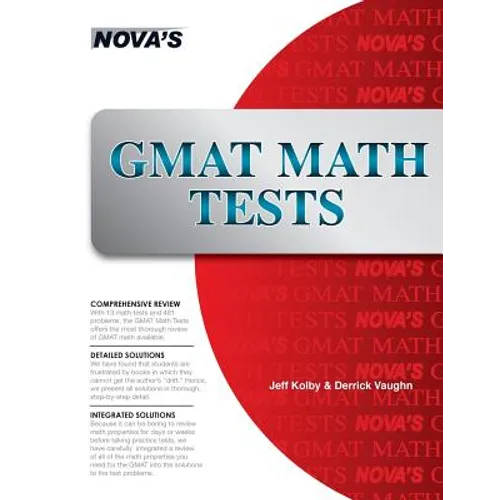 GMAT Math Tests: 13 Full-length GMAT Math Tests!