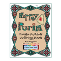 Happy Purim!: Family and Adult Coloring Book