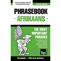 English-Afrikaans phrasebook and 1500-word dictionary