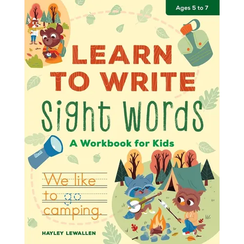 Learn to Write Sight Words: A Workbook for Kids