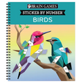 Brain Games - Sticker by Number: Birds