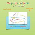 Magic piano book for 4 year olds - Primer Level A: For the young beginner