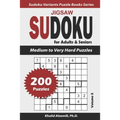 Jigsaw Sudoku for Adults & Seniors: 200 Medium to Very Hard Puzzles