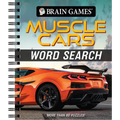Brain Games - Muscle Cars Word Search: More Than 80 Puzzles!