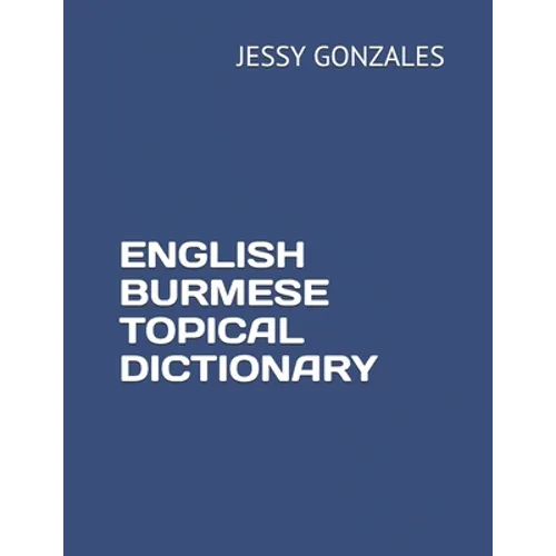 English Burmese Topical Dictionary