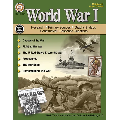 World War I, Grades 6-12
