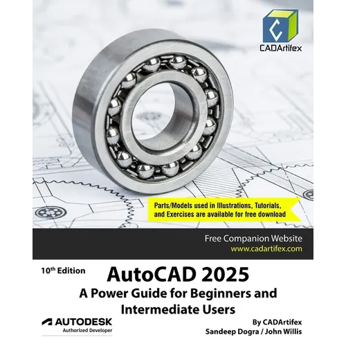 AutoCAD 2025: A Power Guide for Beginners and Intermediate Users