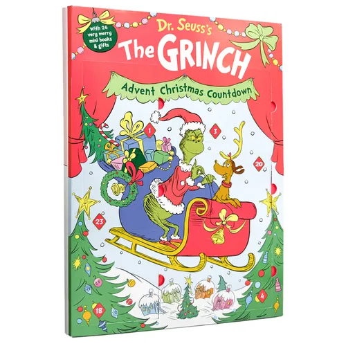 Dr. Seuss's the Grinch Advent Christmas Countdown: With 24 Very Merry Mini Books & Gifts