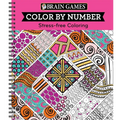 Brain Games - Color by Number: Stress-Free Coloring (Pink)