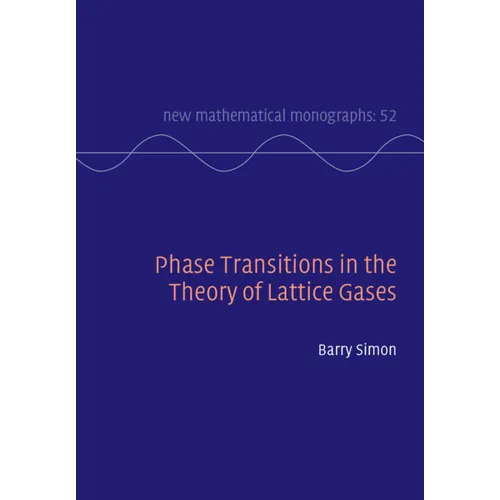 Phase Transitions in the Theory of Lattice Gases