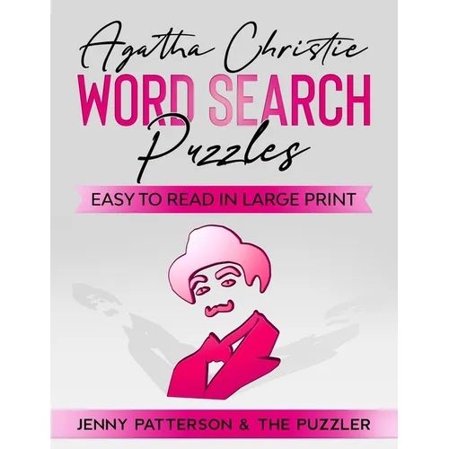 Agatha Christie Word Search Puzzles: Easy to Read in Large Print