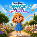 Evan Has a Space Between Her Two Front Teeth