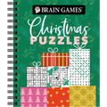 Brain Games - Christmas Puzzles (Gift Cover)