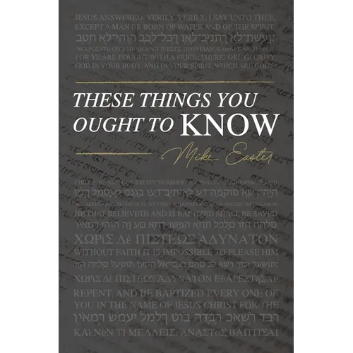 These Things You Ought To Know