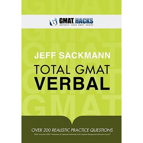 Total GMAT Verbal