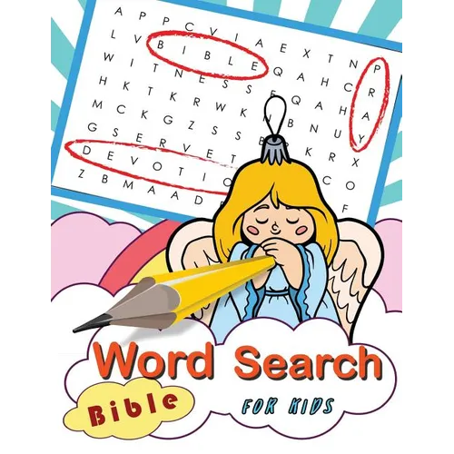 Word Search Bible for Kids: Word Search Books for Kids Ages 6-8