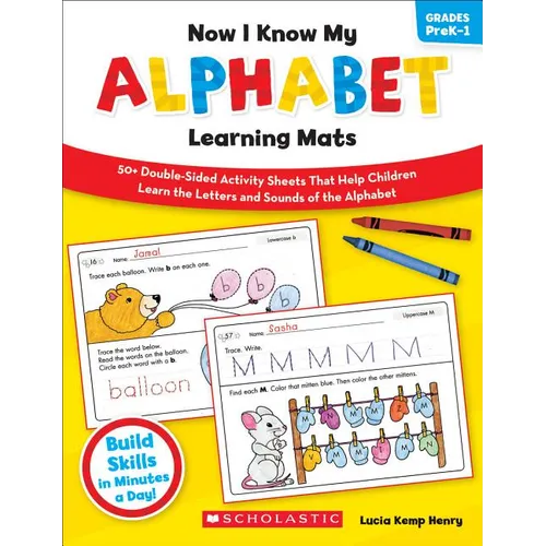 Now I Know My Alphabet Learning Mats