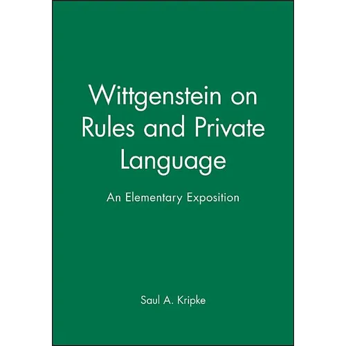 Wittgenstein Rules and Private