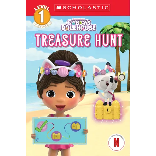 Treasure Hunt (Gabby's Dollhouse: Scholastic Reader, Level 1 #3)