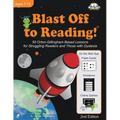 Blast Off to Reading!: 50 Orton-Gillingham Based Lessons for Struggling Readers and Those with Dyslexia