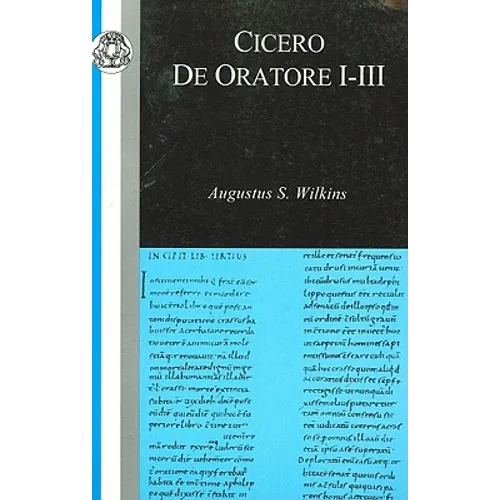 Cicero: de Oratore I-III