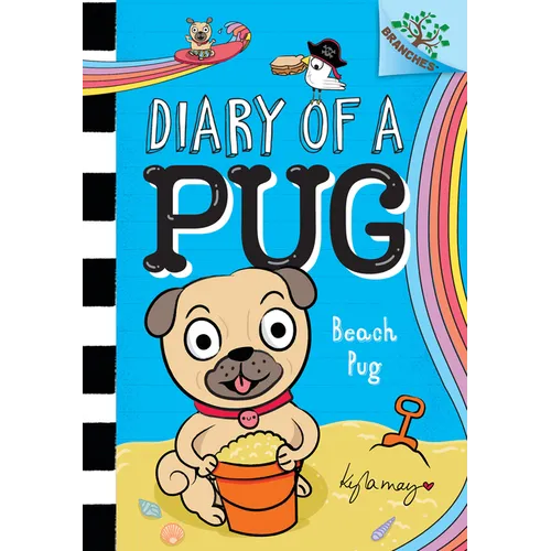 Beach Pug: A Branches Book (Diary of a Pug #10): Volume 10