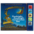 Goodnight, Goodnight, Construction Site Sound Book: (Construction Books for Kids, Books with Sound for Toddlers, Children's Truck Books, Read Aloud Bo