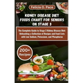 Kidney Disease Diet Foods Chart for Seniors on Stage 3: The Complete Guide to Stage 3 Kidney Disease Diet: Unleashing a Collection of Recipes and Food