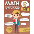 Math Workbook Grade 6 (Ages 11-12): A 6th Grade Math Workbook For Learning Aligns With National Common Core Math Skills