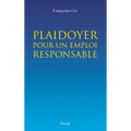 Plaidoyer pour un emploi responsable