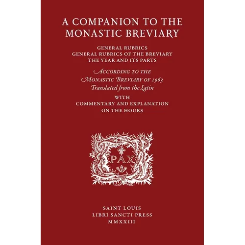 A Companion to the Monastic Breviary